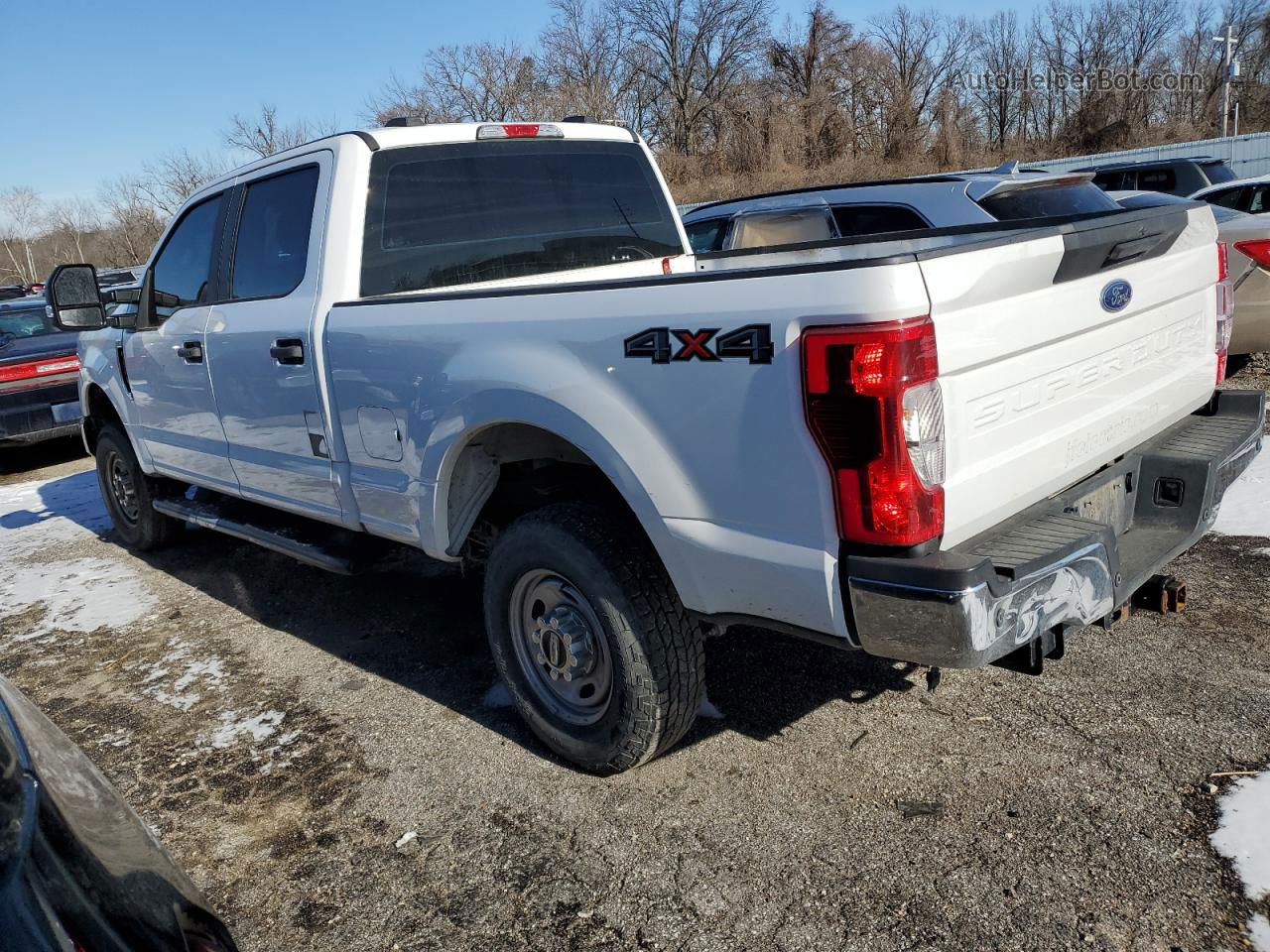 2020 Ford F250 Super Duty White vin: 1FT7W2B65LEC52327