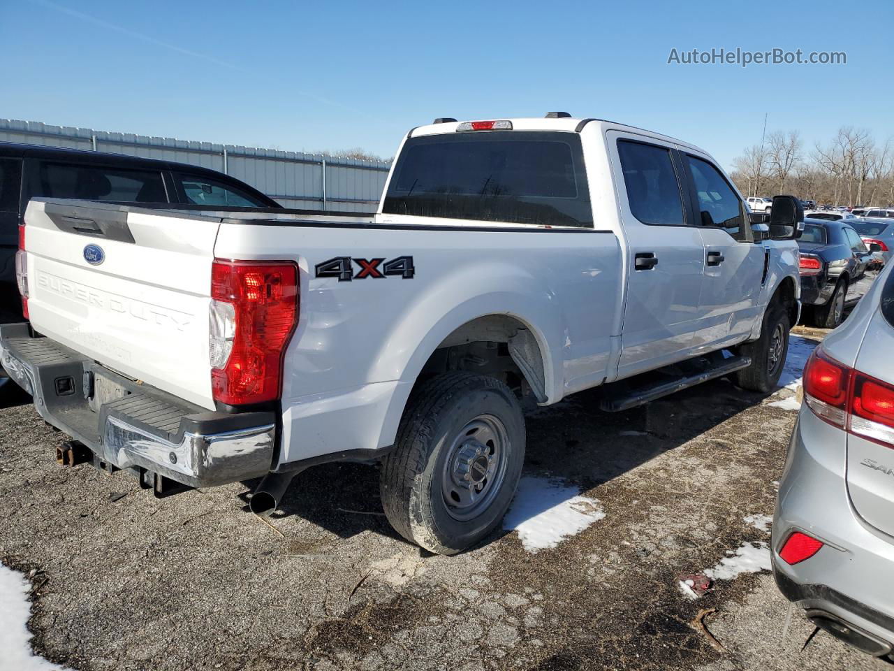 2020 Ford F250 Super Duty Белый vin: 1FT7W2B65LEC52327