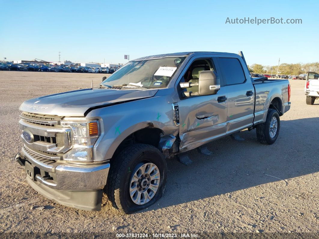 2020 Ford F-250 Xl Silver vin: 1FT7W2B65LED00022