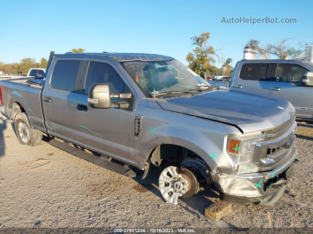 2020 Ford F-250 Xl Silver vin: 1FT7W2B65LED00022