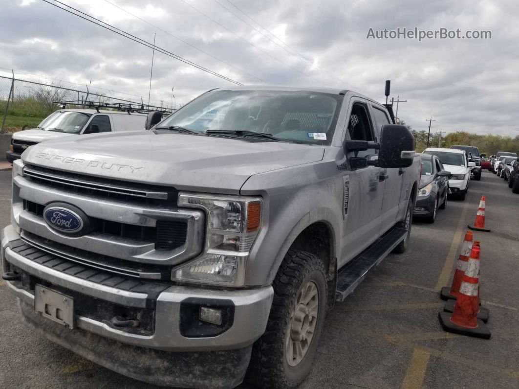 2020 Ford F-250 Xlt Silver vin: 1FT7W2B65LED95911