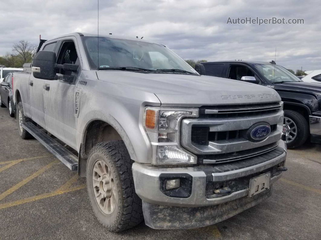 2020 Ford F-250 Xlt Silver vin: 1FT7W2B65LED95911