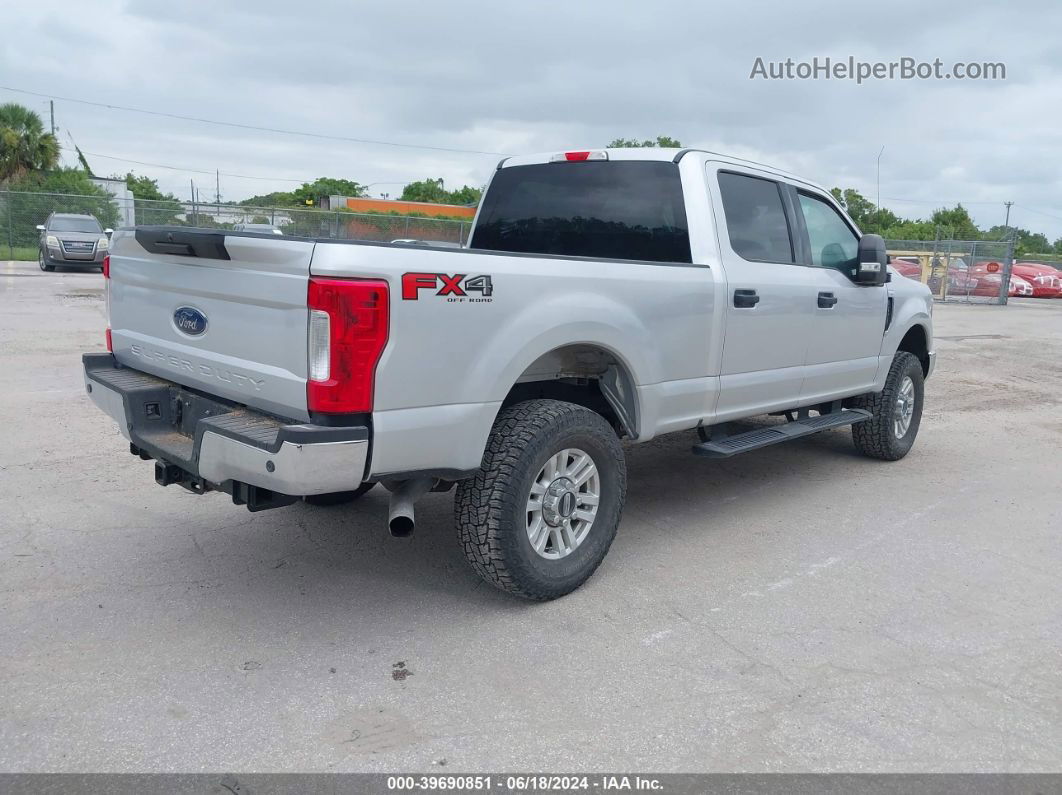 2018 Ford F-250 Xlt Silver vin: 1FT7W2B66JEC06941