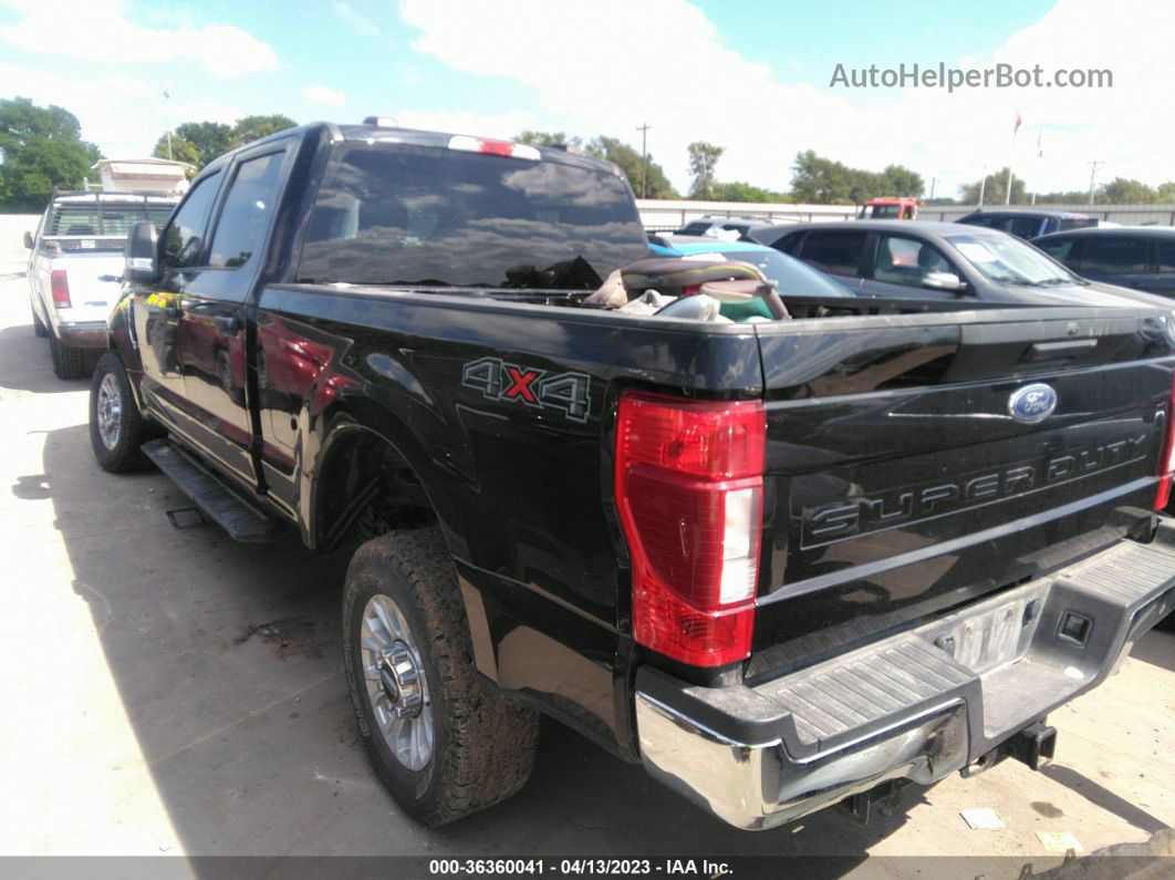 2020 Ford Super Duty F-250 Srw Xl/xlt/lariat Black vin: 1FT7W2B66LEC22060