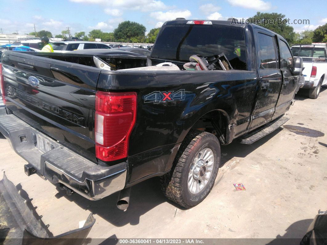 2020 Ford Super Duty F-250 Srw Xl/xlt/lariat Black vin: 1FT7W2B66LEC22060