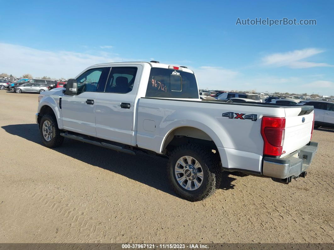 2020 Ford F-250 Xlt White vin: 1FT7W2B66LEC53549