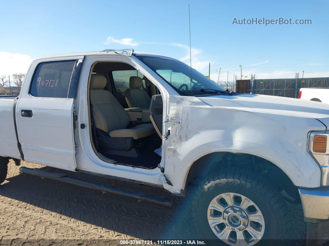 2020 Ford F-250 Xlt White vin: 1FT7W2B66LEC53549