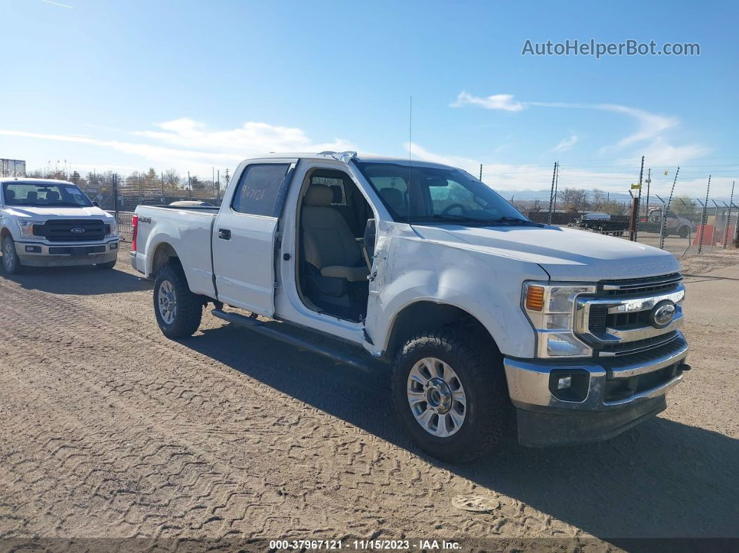 2020 Ford F-250 Xlt White vin: 1FT7W2B66LEC53549