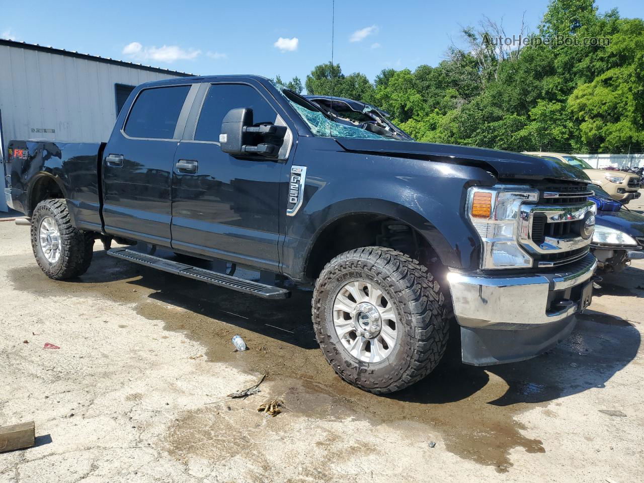 2020 Ford F250 Super Duty Black vin: 1FT7W2B66LEE68509