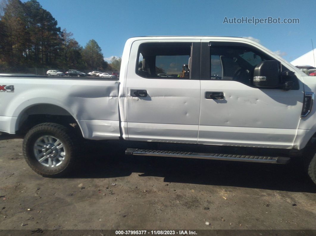 2018 Ford F-250 Xl White vin: 1FT7W2B67JEB39914