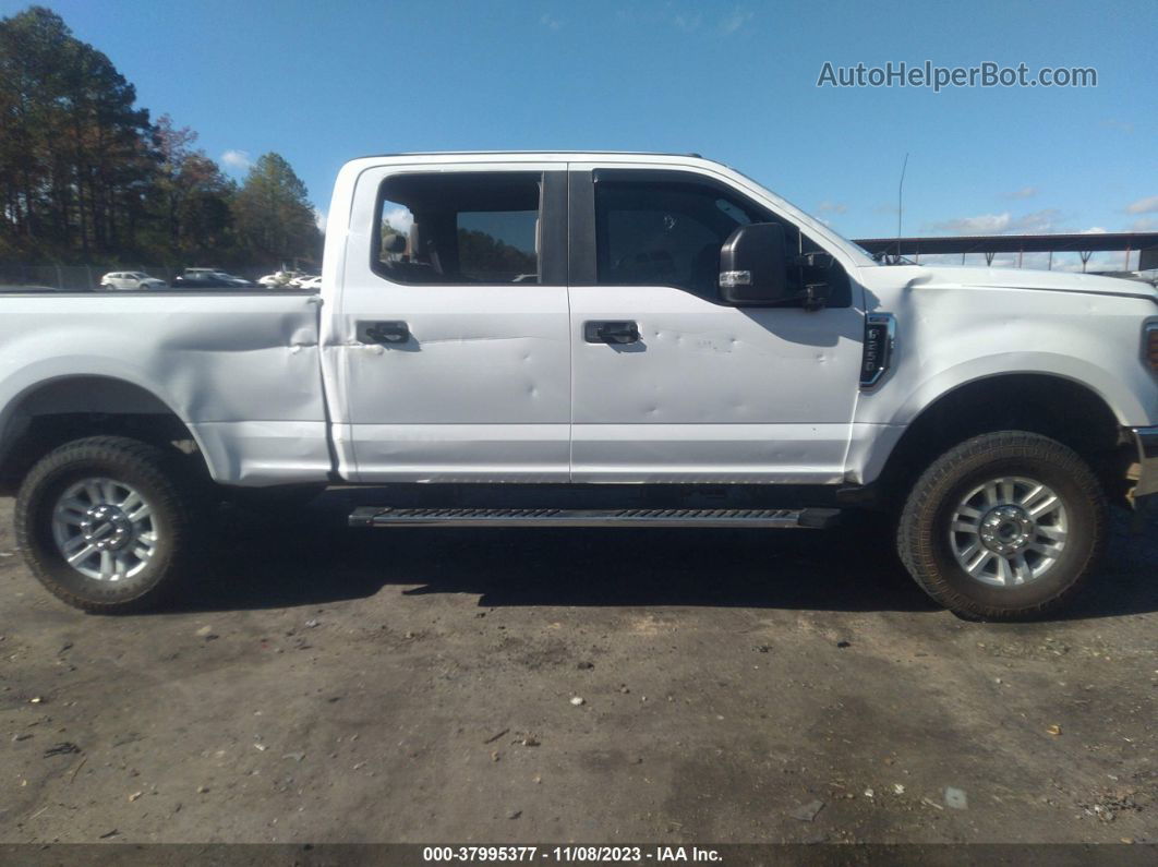 2018 Ford F-250 Xl White vin: 1FT7W2B67JEB39914