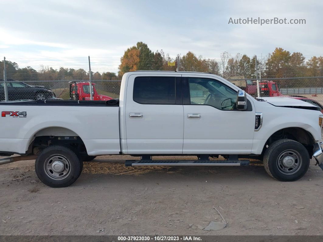 2018 Ford Super Duty F-250 Srw Xl/xlt/lariat White vin: 1FT7W2B67JEB70158