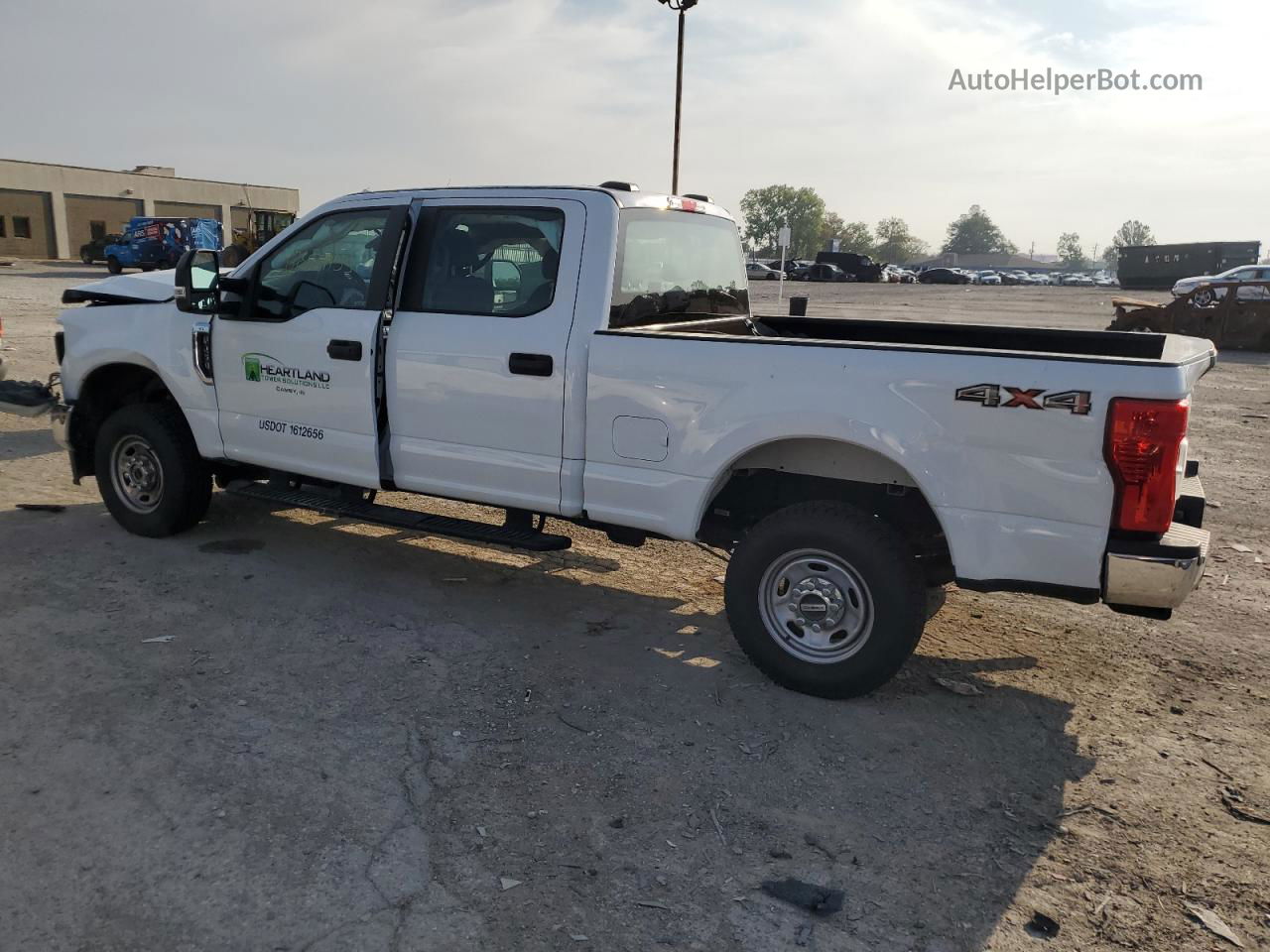 2020 Ford F250 Super Duty White vin: 1FT7W2B67LEE31775