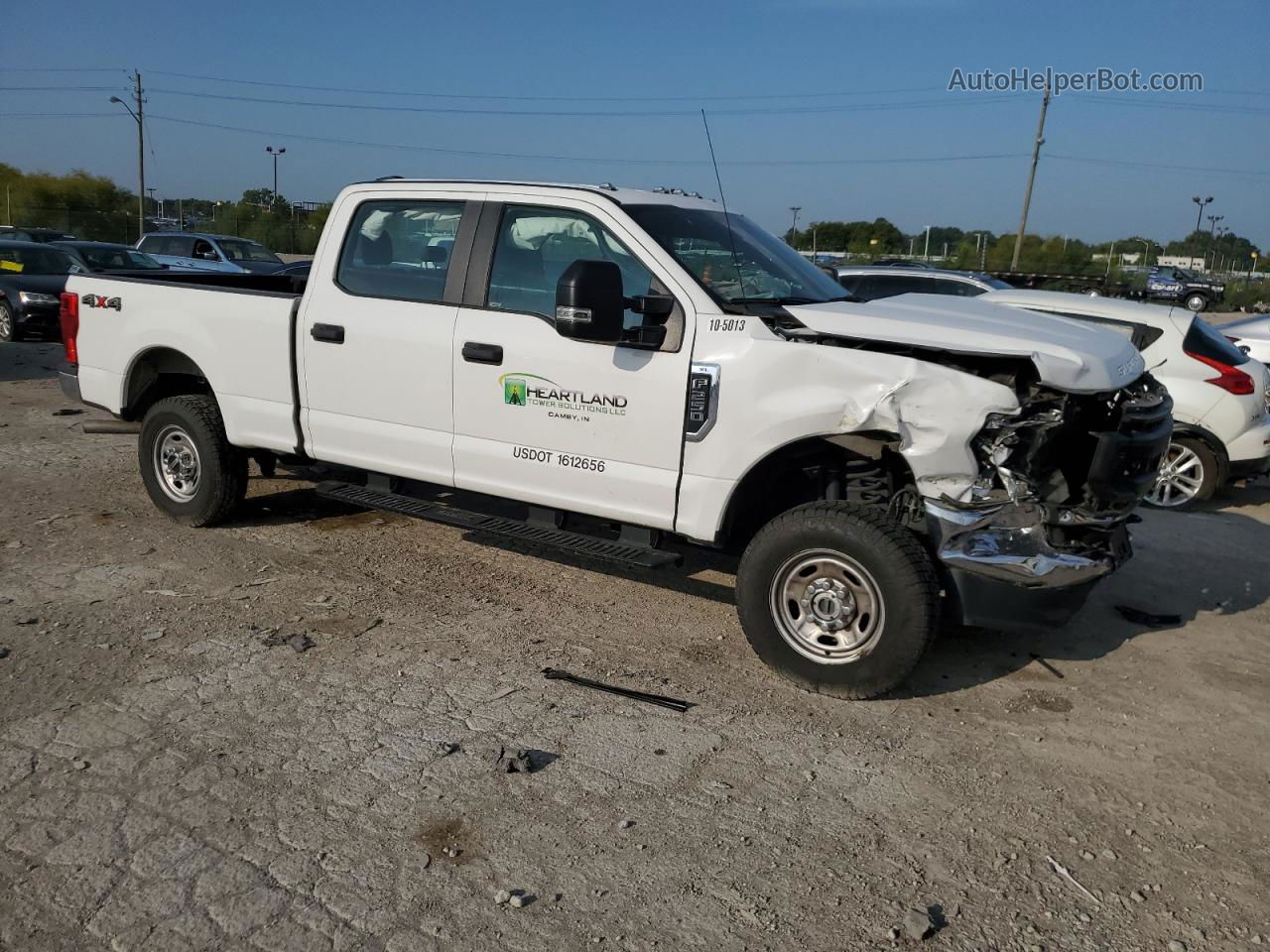 2020 Ford F250 Super Duty Белый vin: 1FT7W2B67LEE31775