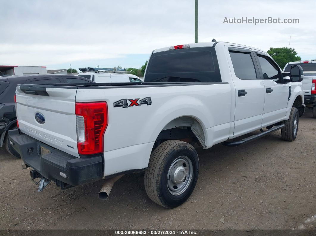 2018 Ford F-250 Xl White vin: 1FT7W2B68JEC09937