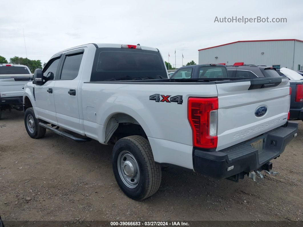 2018 Ford F-250 Xl White vin: 1FT7W2B68JEC09937