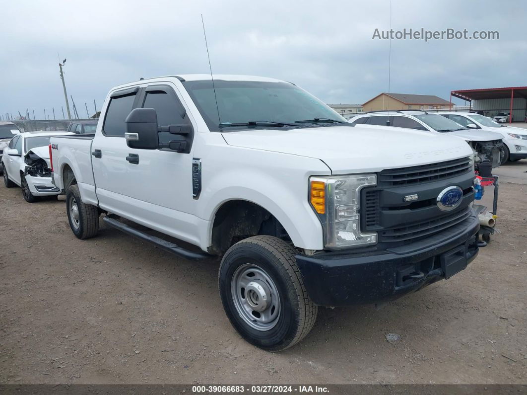 2018 Ford F-250 Xl White vin: 1FT7W2B68JEC09937