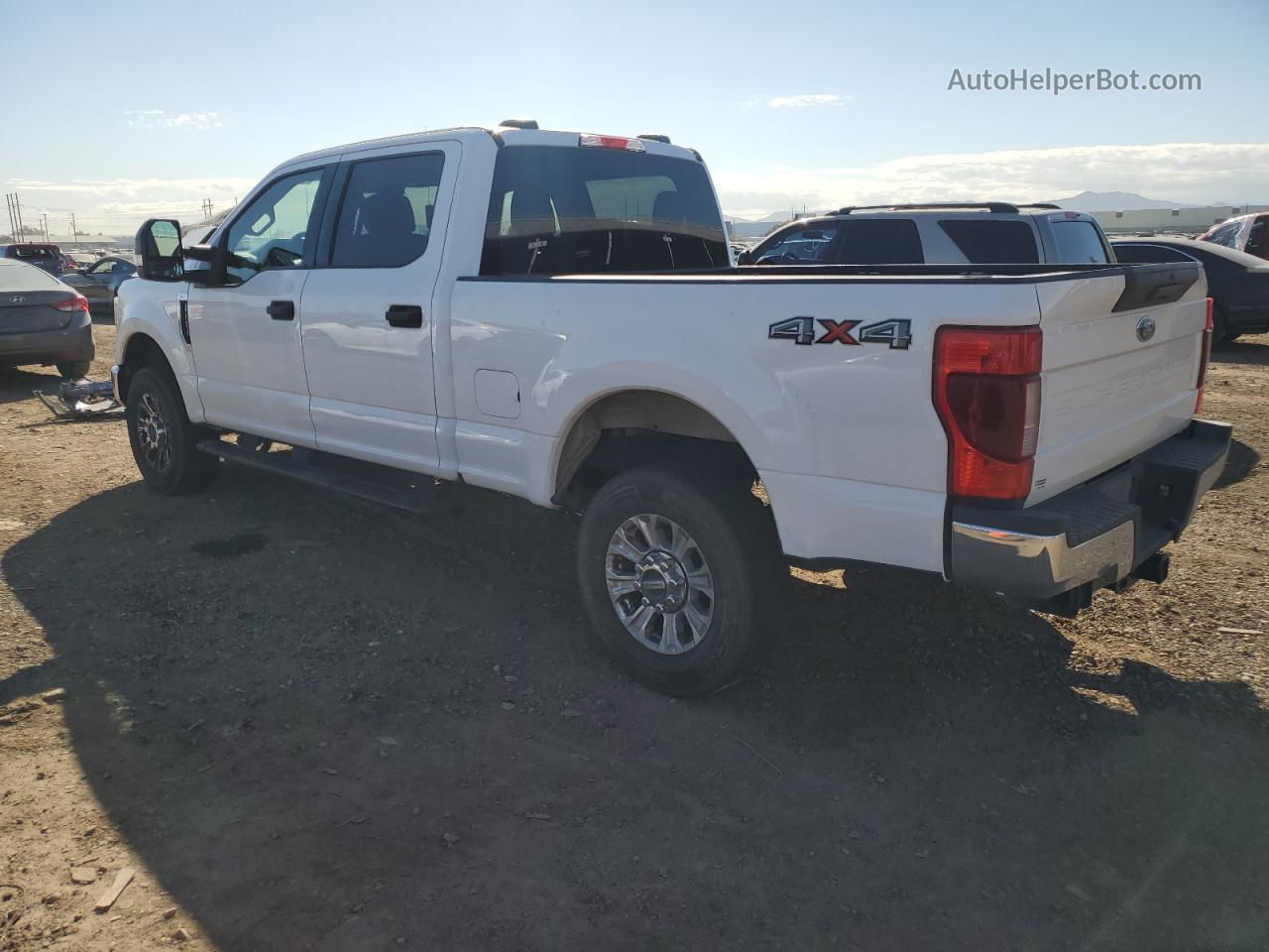 2020 Ford F250 Super Duty White vin: 1FT7W2B68LEC46246