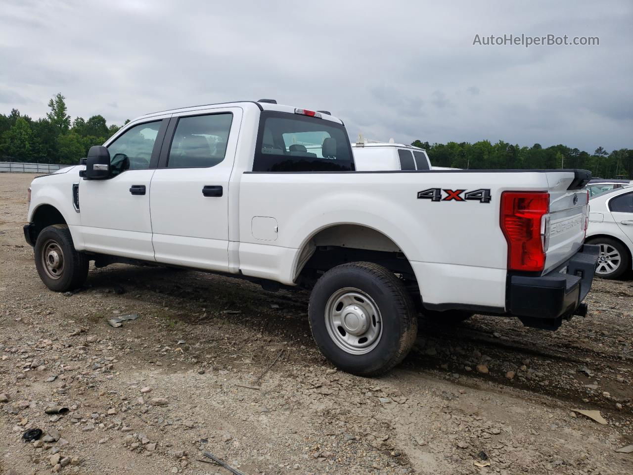 2020 Ford F250 Super Duty White vin: 1FT7W2B68LEE98059