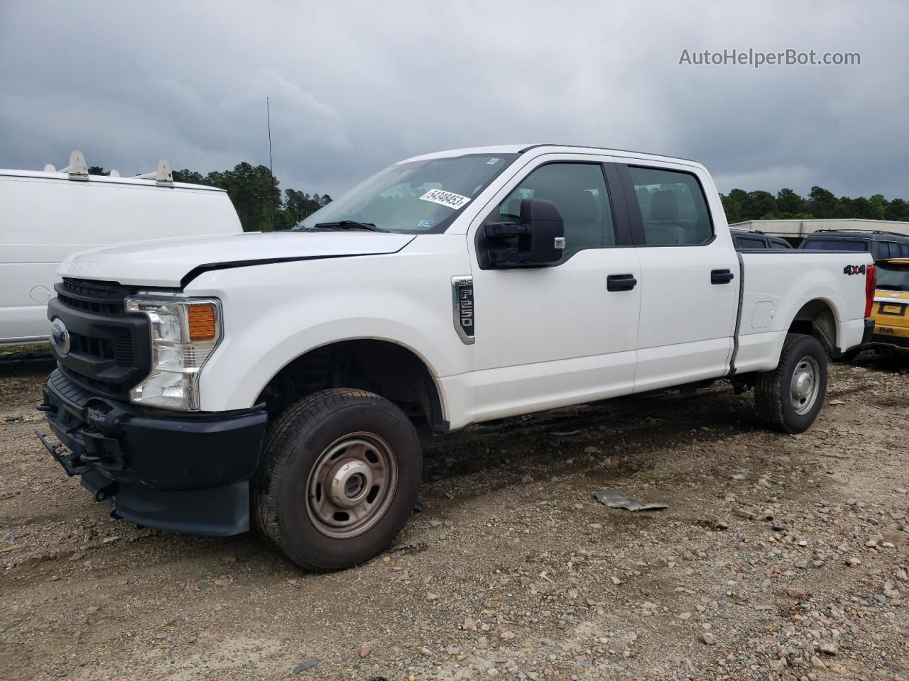 2020 Ford F250 Super Duty Белый vin: 1FT7W2B68LEE98059