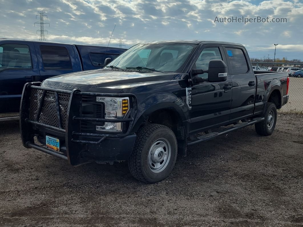 2018 Ford F250 Super Duty Черный vin: 1FT7W2B69JEC26858