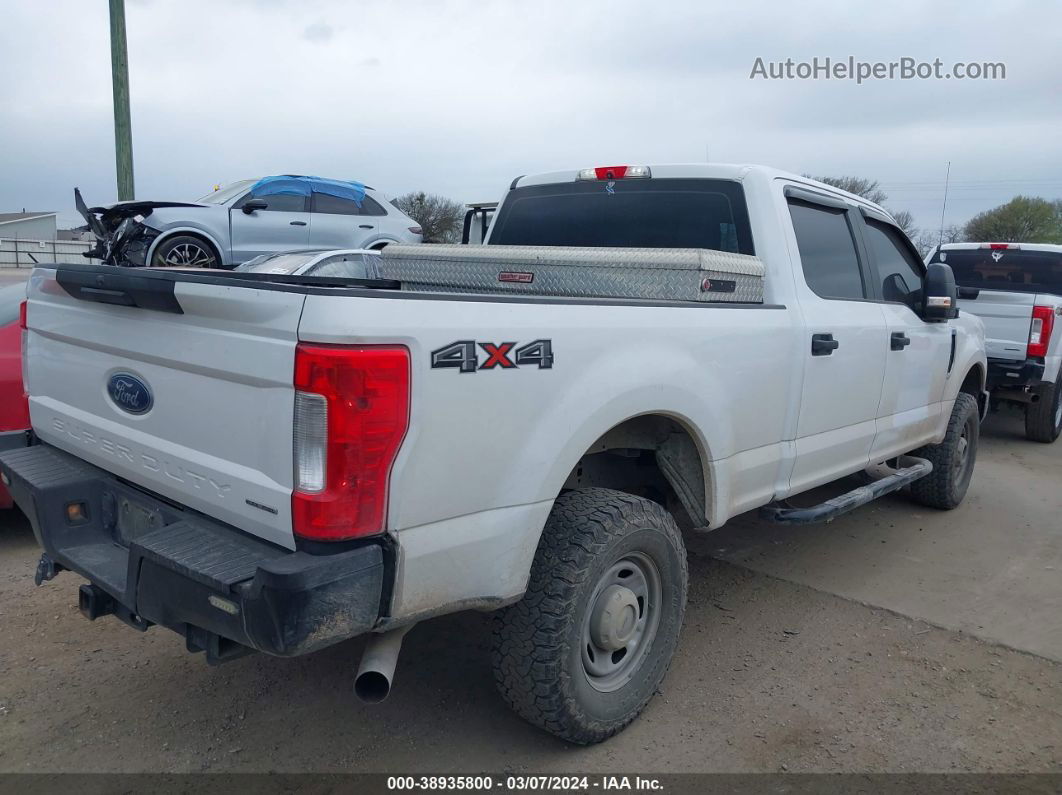 2018 Ford F-250 Xl White vin: 1FT7W2B69JEC45670