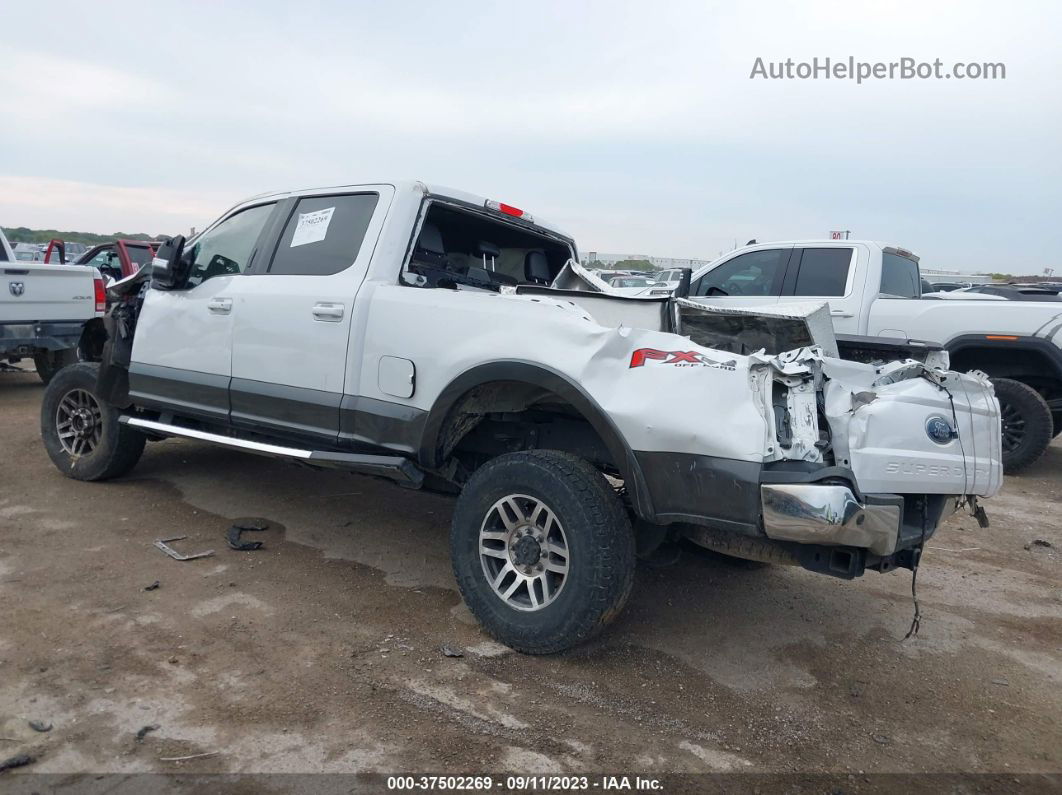 2018 Ford F-250 Lariat White vin: 1FT7W2B69JEC76837