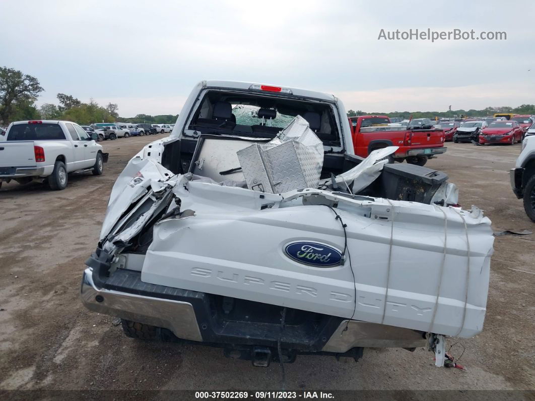 2018 Ford F-250 Lariat White vin: 1FT7W2B69JEC76837