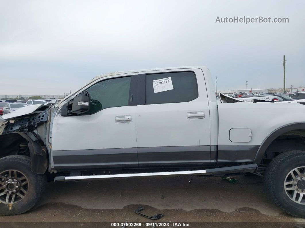 2018 Ford F-250 Lariat White vin: 1FT7W2B69JEC76837