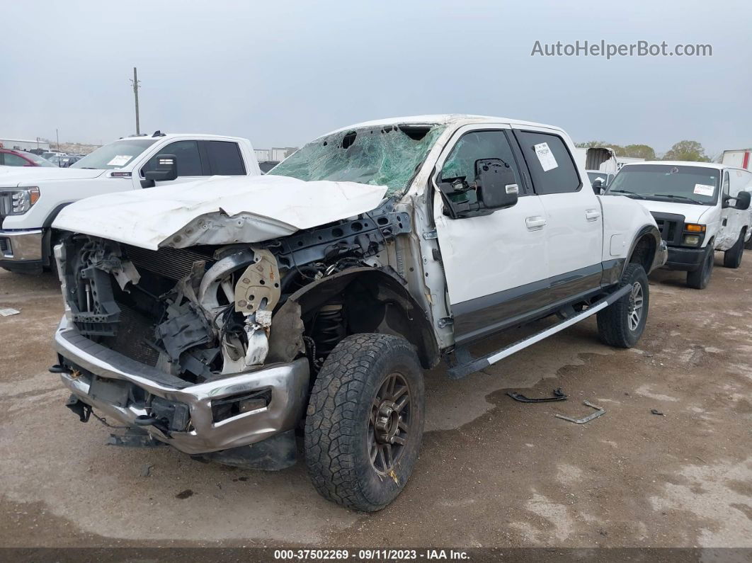 2018 Ford F-250 Lariat White vin: 1FT7W2B69JEC76837