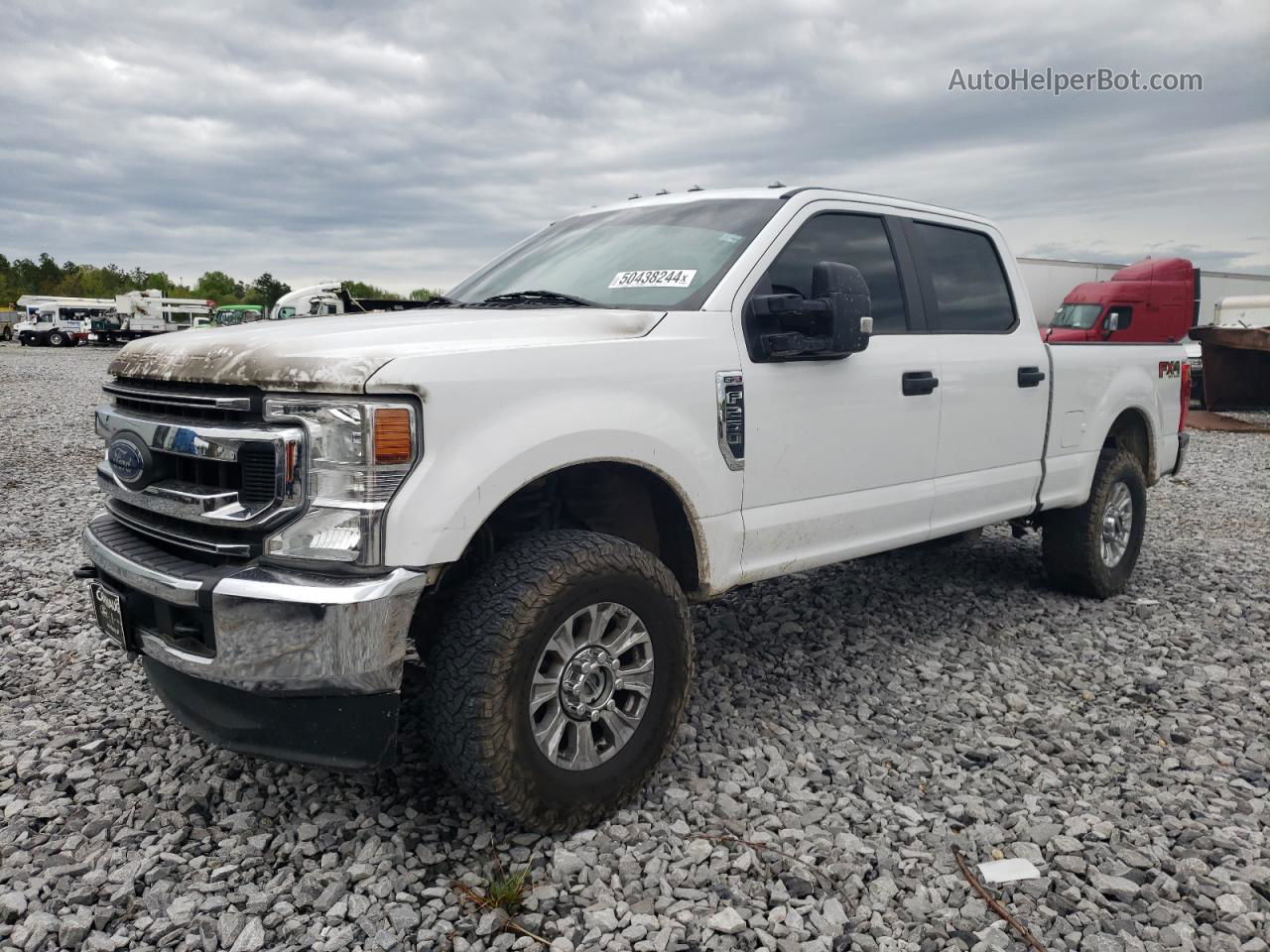 2020 Ford F250 Super Duty Белый vin: 1FT7W2B69LEE35908