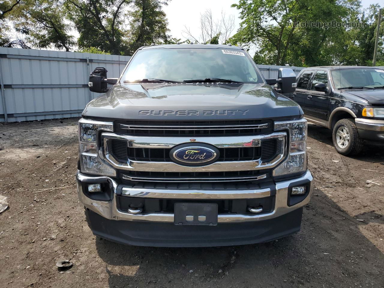 2020 Ford F250 Super Duty Gray vin: 1FT7W2B69LEE58685