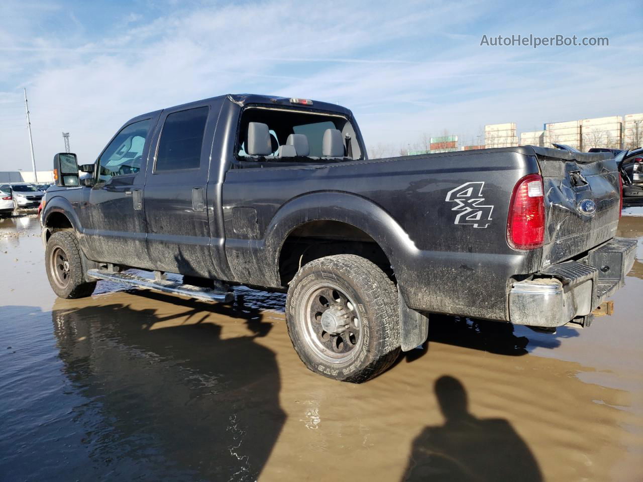 2016 Ford F250 Super Duty Gray vin: 1FT7W2B6XGEB74553