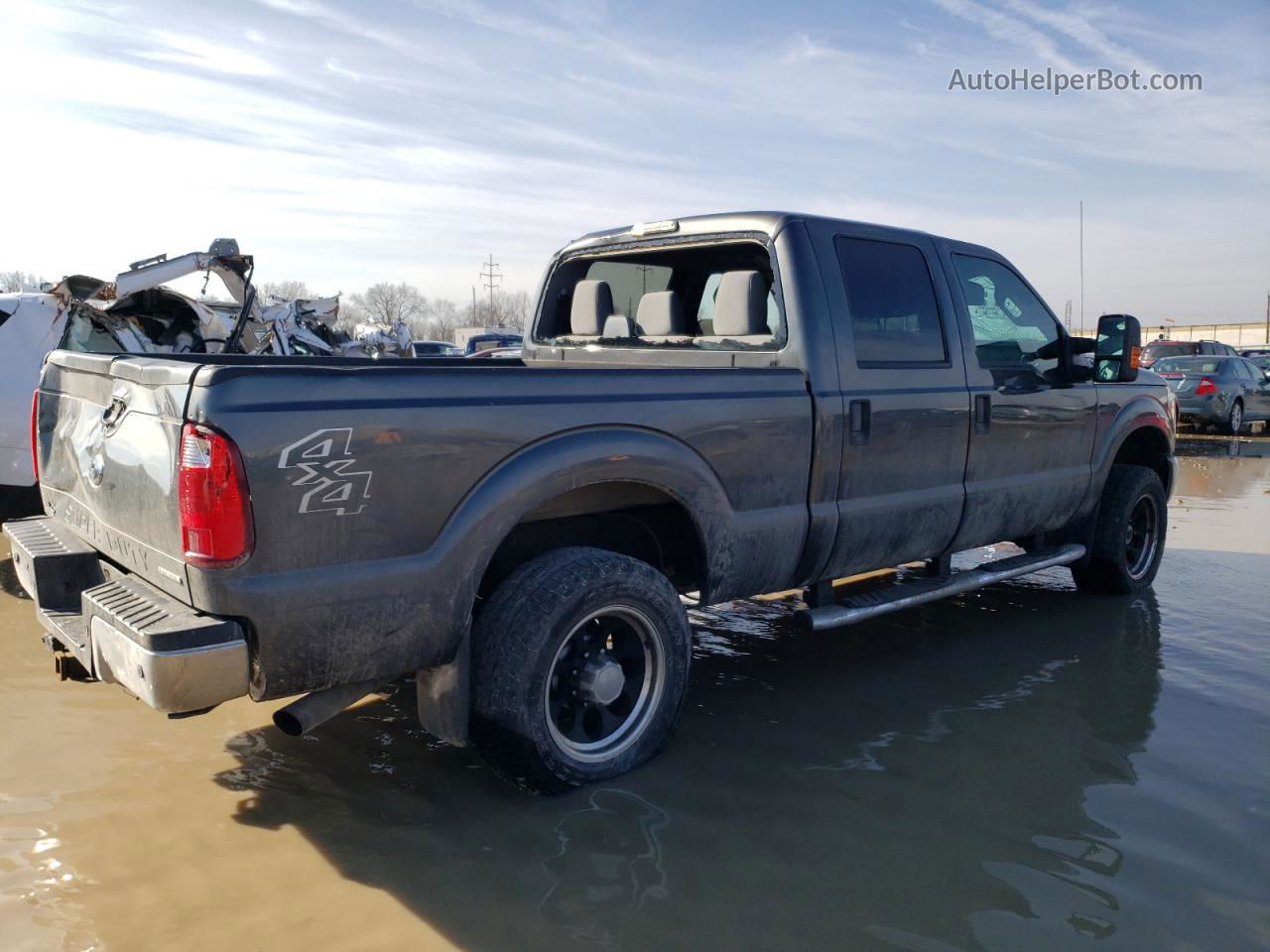 2016 Ford F250 Super Duty Gray vin: 1FT7W2B6XGEB74553