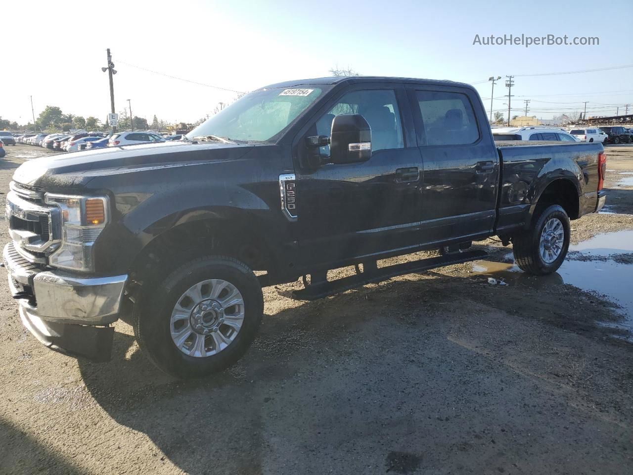 2020 Ford F250 Super Duty Black vin: 1FT7W2B6XLEC45759