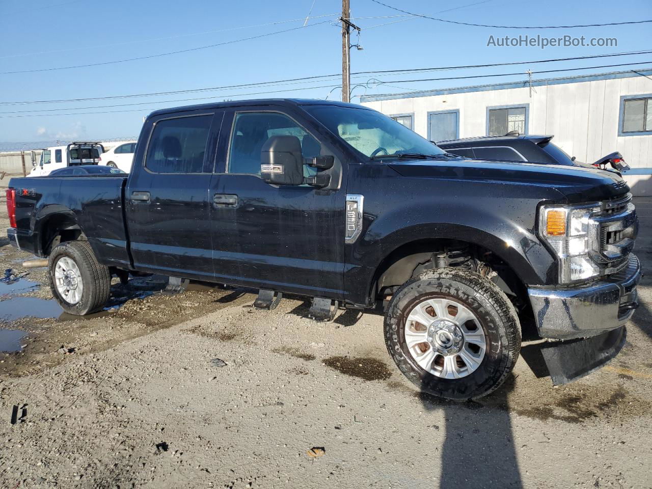 2020 Ford F250 Super Duty Black vin: 1FT7W2B6XLEC45759