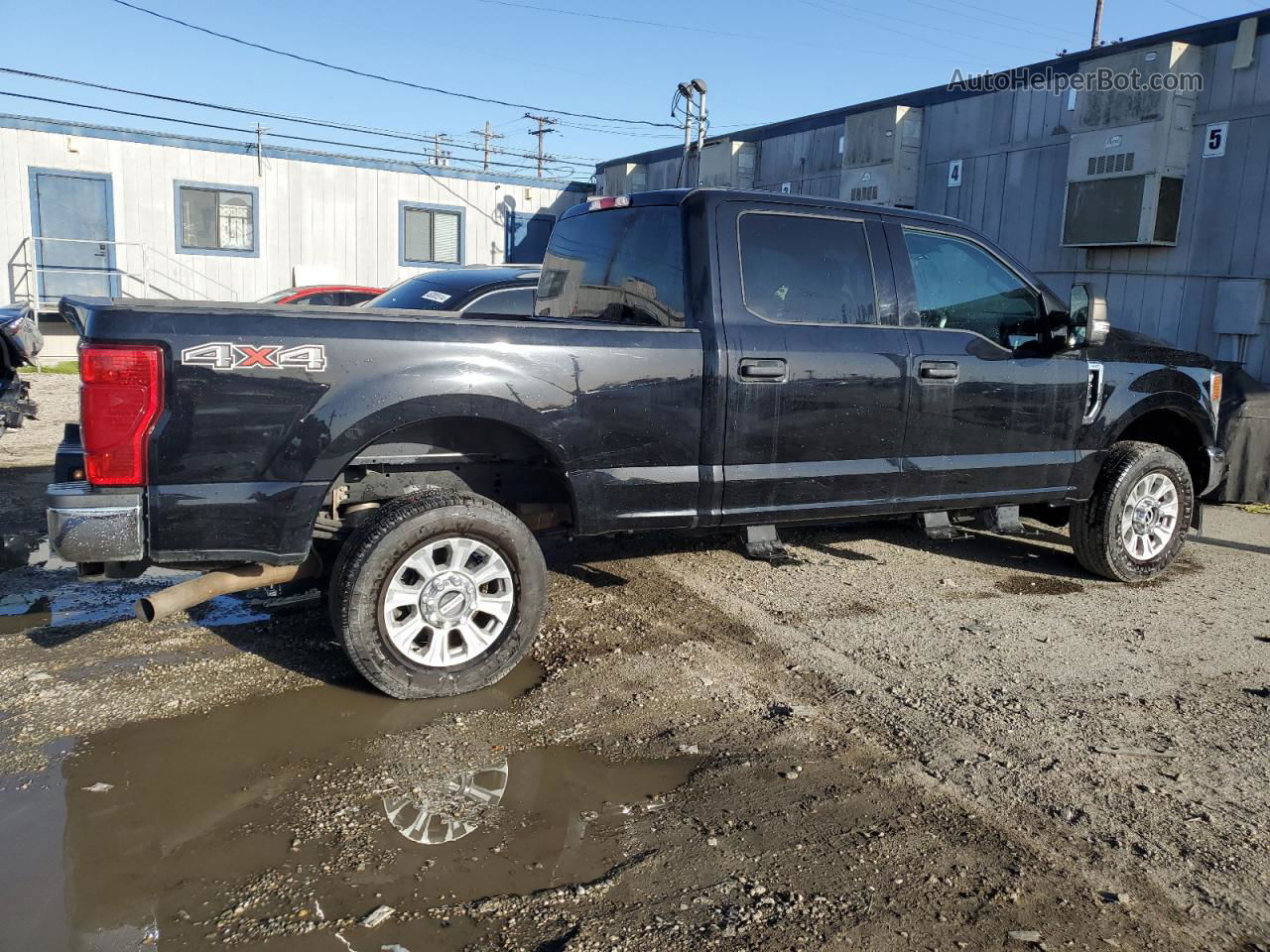 2020 Ford F250 Super Duty Black vin: 1FT7W2B6XLEC45759