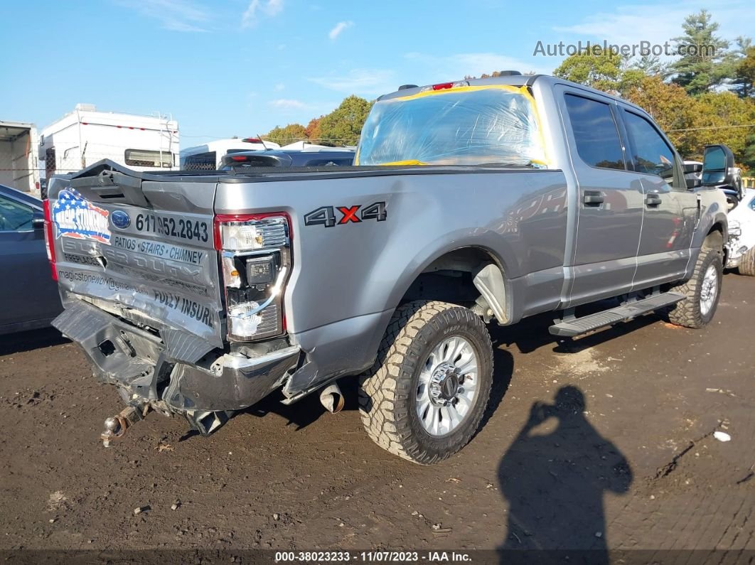 2020 Ford F-250 Xlt Silver vin: 1FT7W2B6XLEC46457