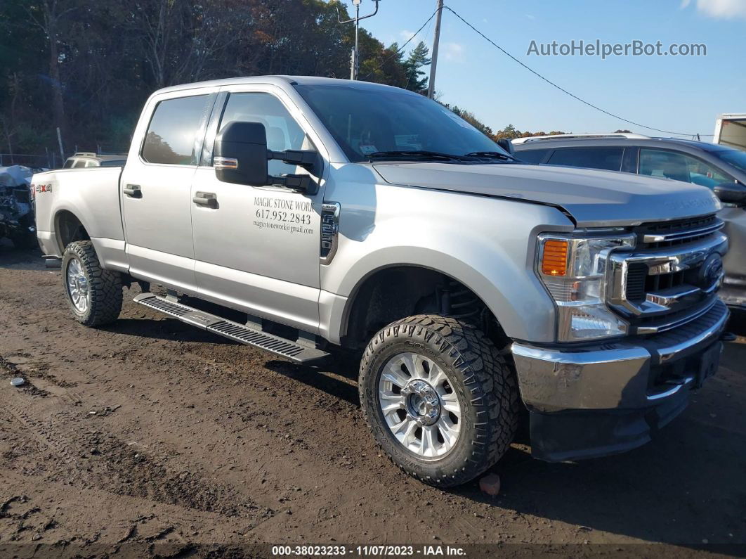 2020 Ford F-250 Xlt Silver vin: 1FT7W2B6XLEC46457