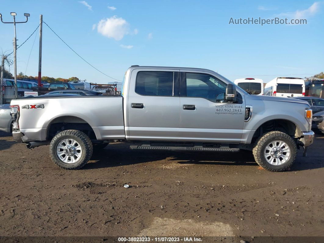 2020 Ford F-250 Xlt Silver vin: 1FT7W2B6XLEC46457