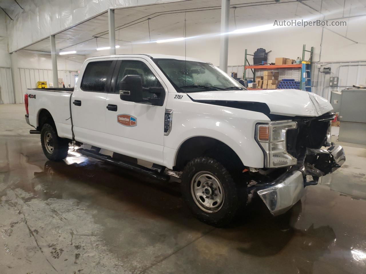 2020 Ford F250 Super Duty Белый vin: 1FT7W2B6XLEE32757