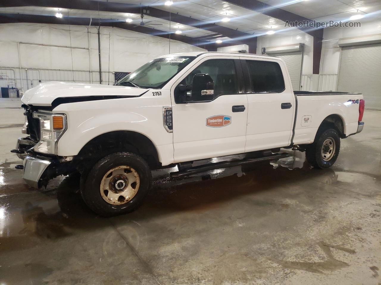 2020 Ford F250 Super Duty Белый vin: 1FT7W2B6XLEE32757