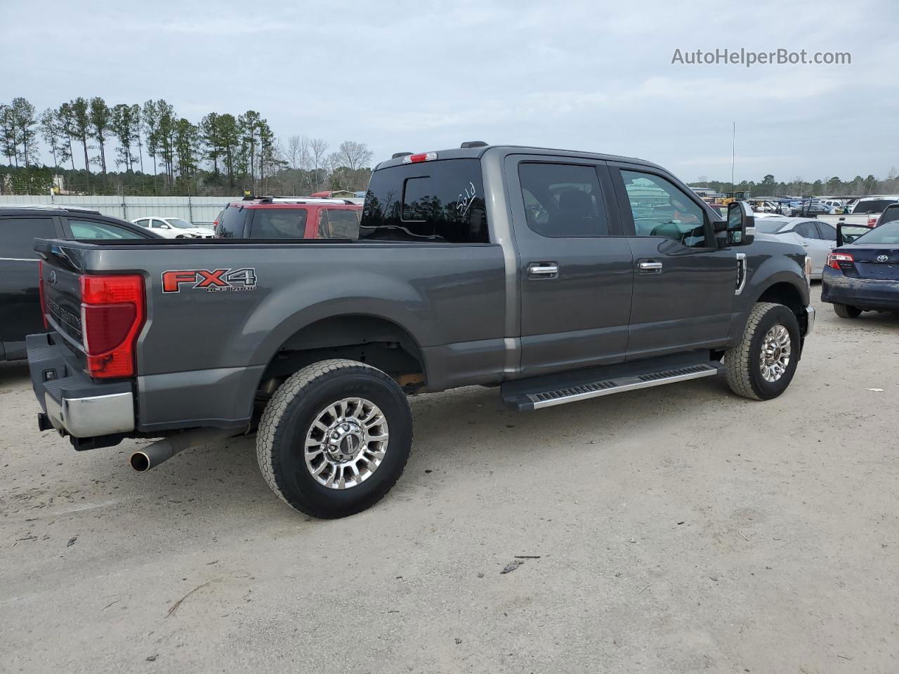 2020 Ford F250 Super Duty Gray vin: 1FT7W2BN1LEC67849