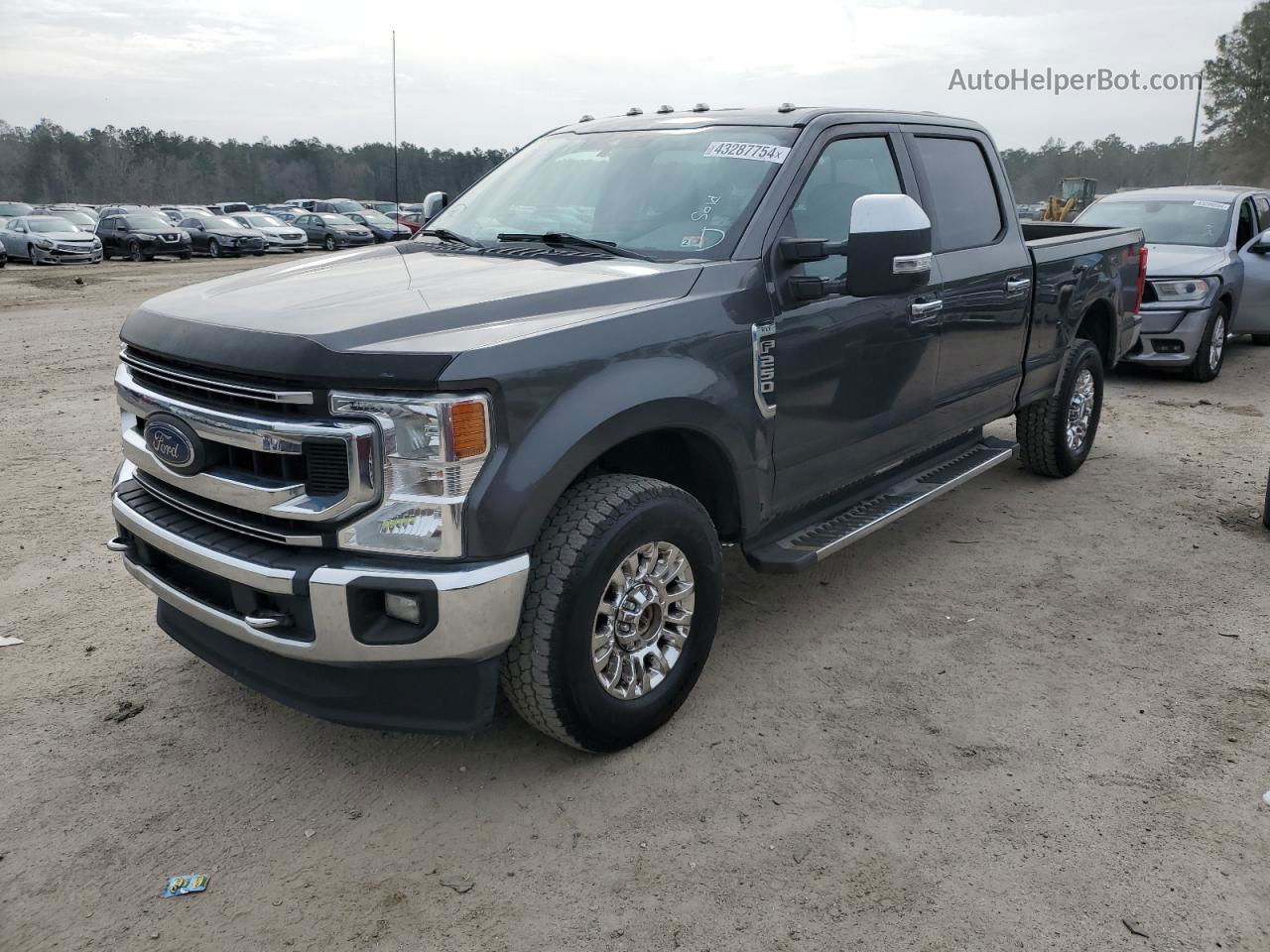 2020 Ford F250 Super Duty Gray vin: 1FT7W2BN1LEC67849