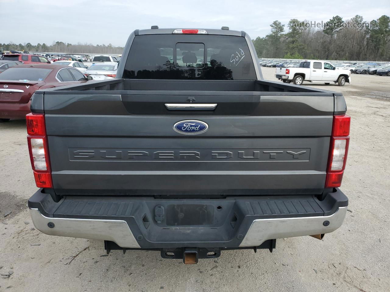 2020 Ford F250 Super Duty Gray vin: 1FT7W2BN1LEC67849