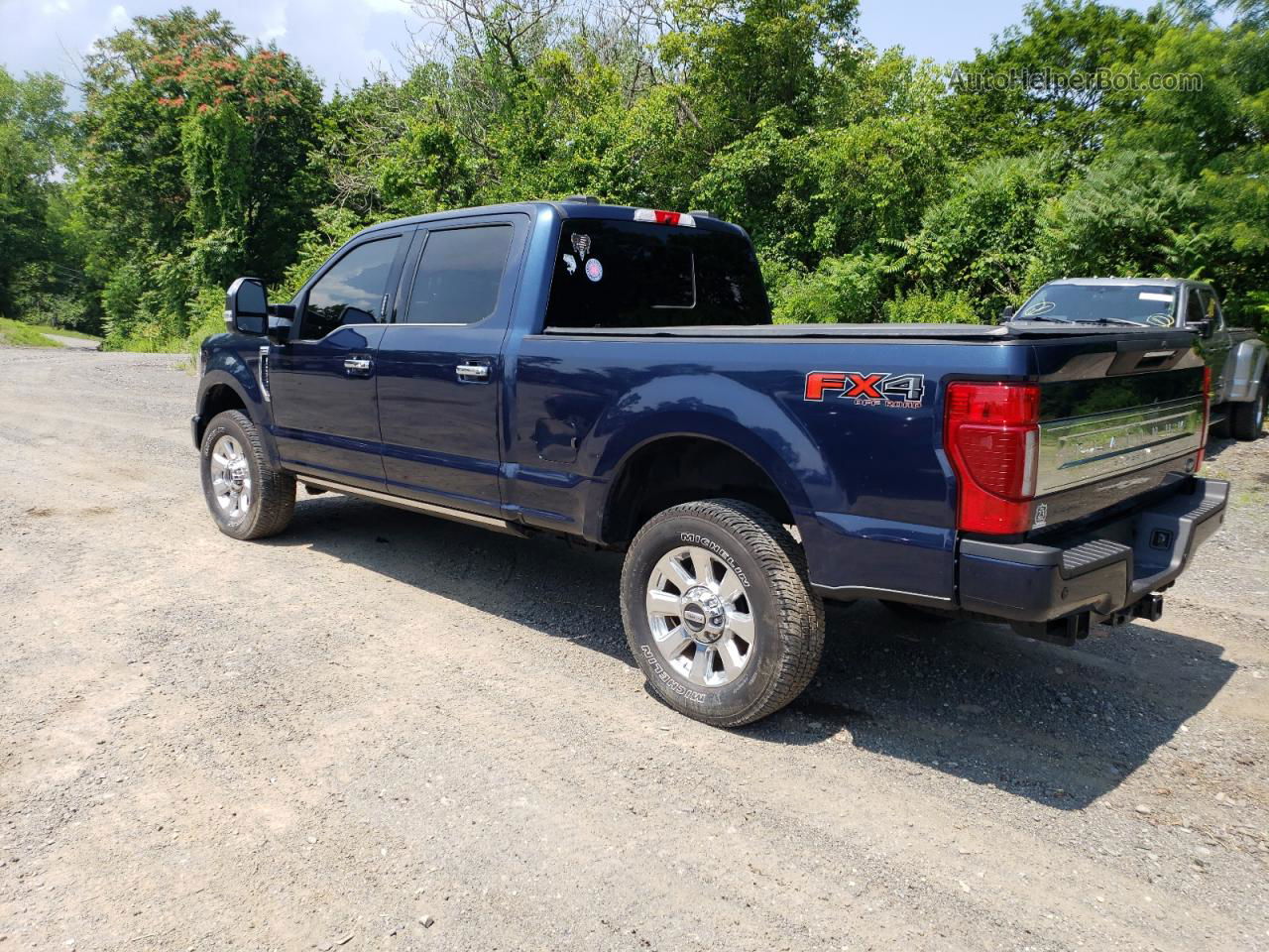 2020 Ford F250 Super Duty Blue vin: 1FT7W2BN4LEC26910