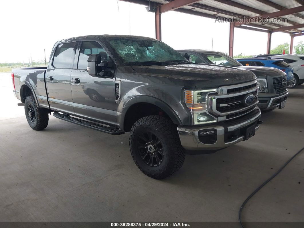 2020 Ford F-250 Lariat Gray vin: 1FT7W2BN5LED32816