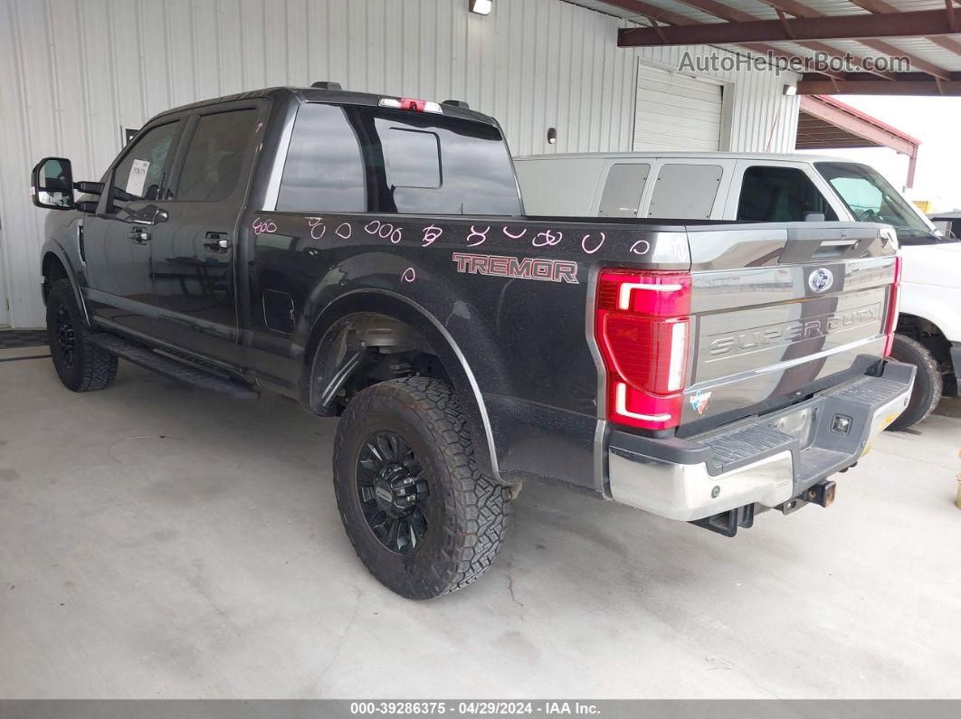 2020 Ford F-250 Lariat Gray vin: 1FT7W2BN5LED32816