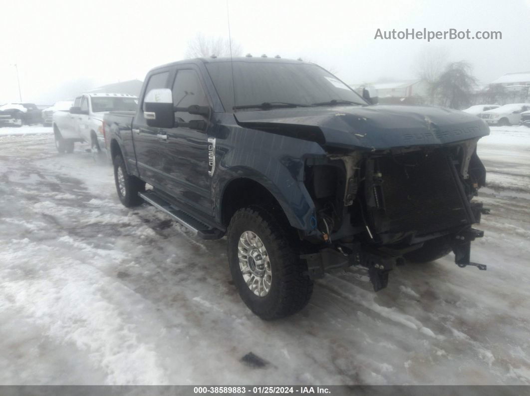 2020 Ford F-250 Xlt Blue vin: 1FT7W2BN5LEE58450