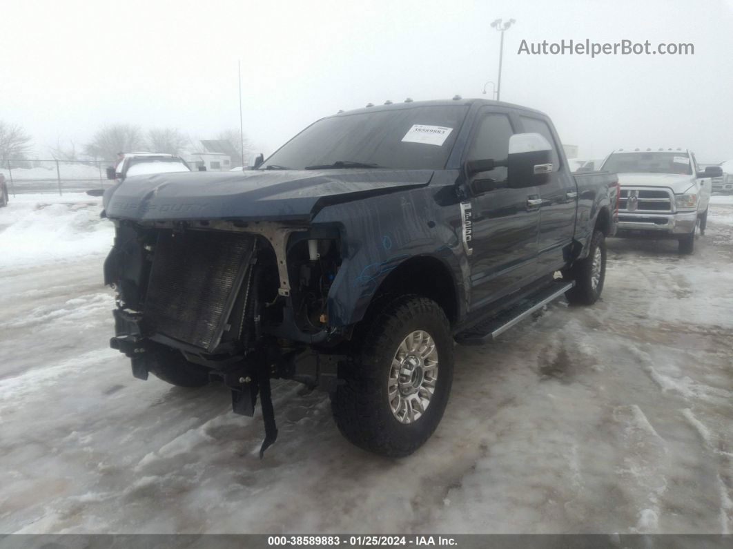 2020 Ford F-250 Xlt Blue vin: 1FT7W2BN5LEE58450